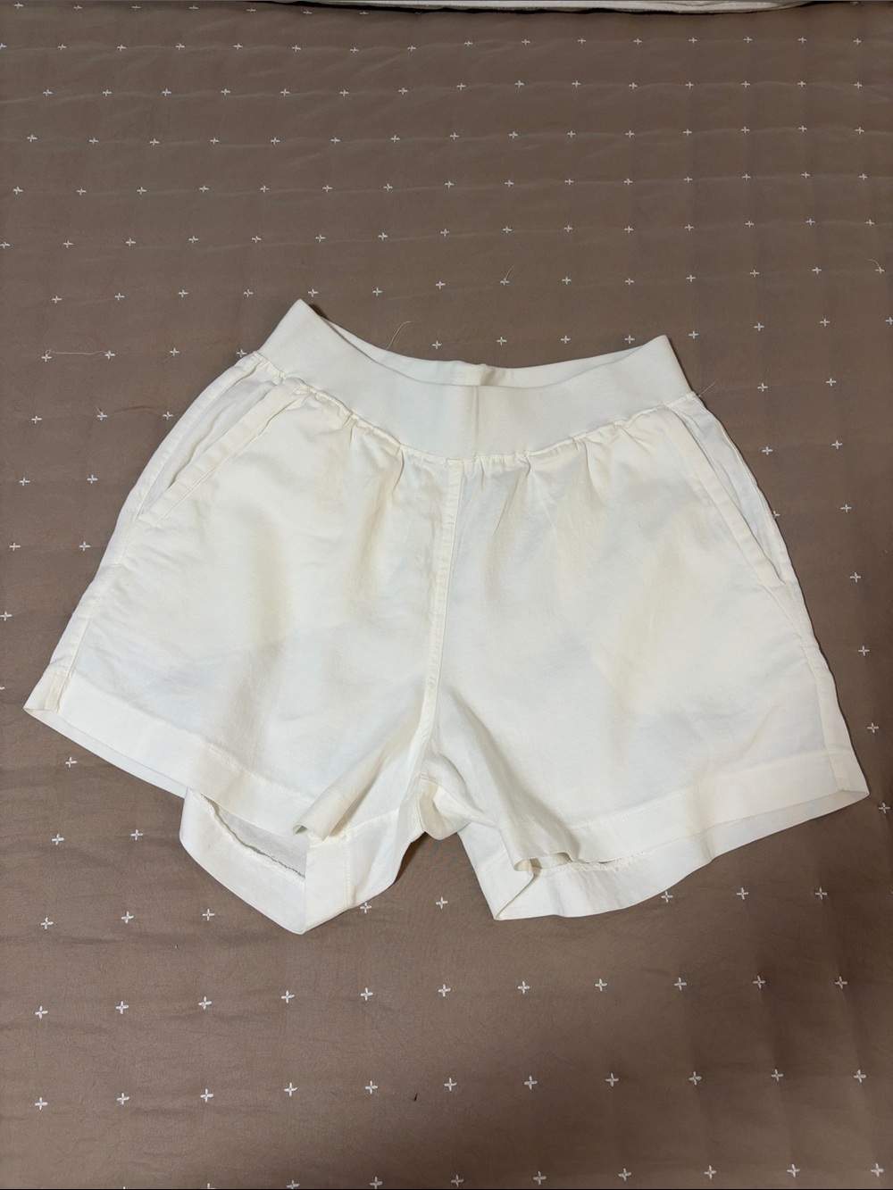 Faherty Arlie Day White Shorts Small